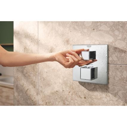 GROHE 34879000 - Вграден душов комплект PRECISION CUBE 310 × 310 mm хром
