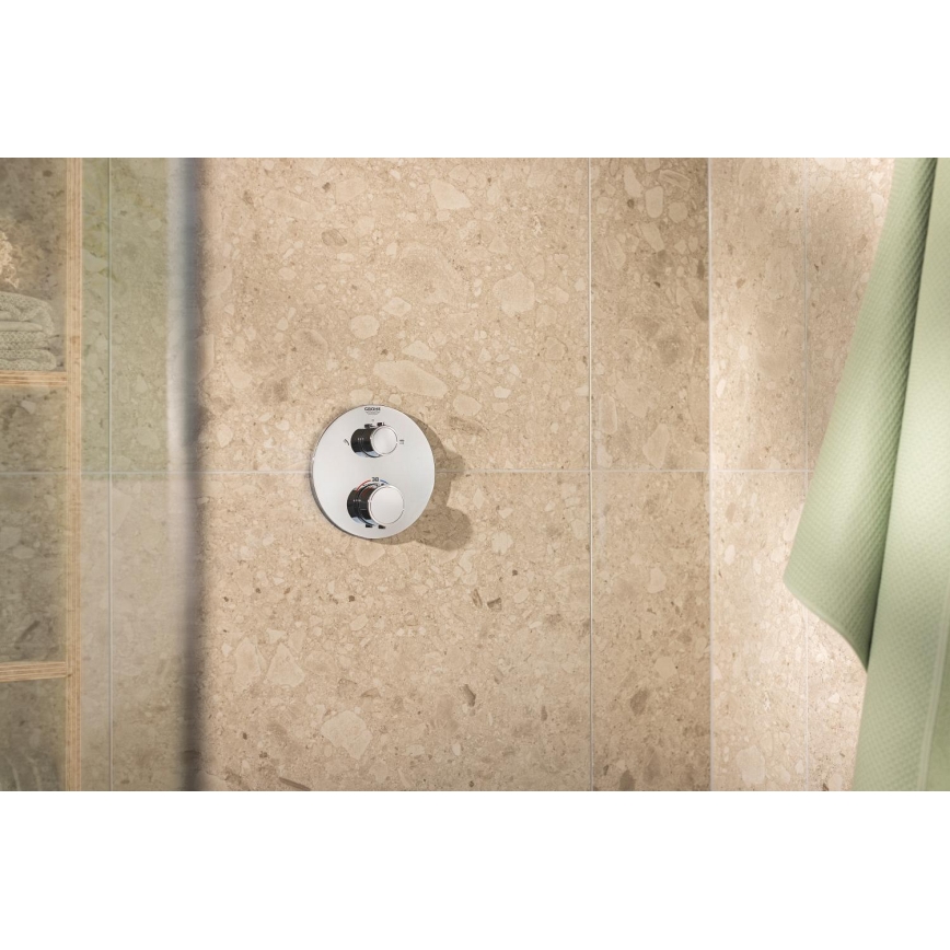 GROHE 34880000 - Комплект за душ с вграден смесител GROHTHERM SMARTCONTROL, блестящ хром