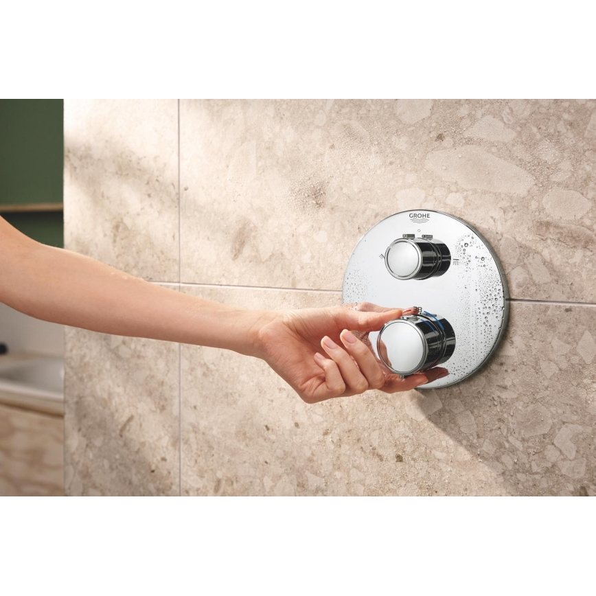 GROHE 34883000 - Душова система PRECISION VITALIO START 250, лъскав хром