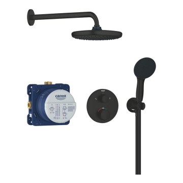 GROHE 348832430 - Комплект за душ VITALIO START 250 мм черен