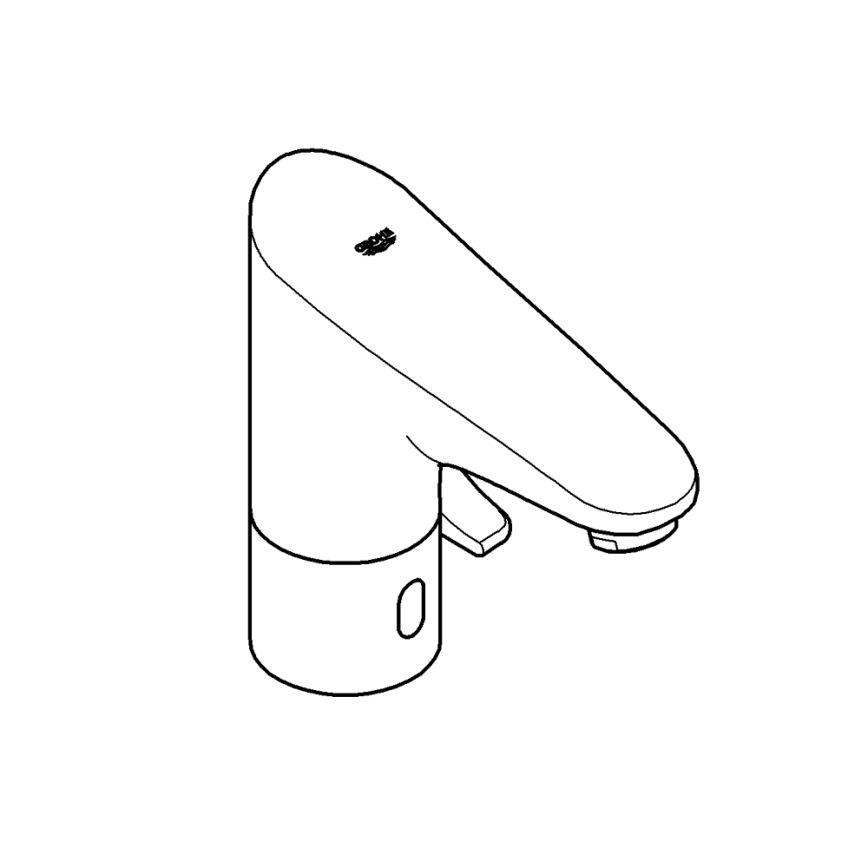 GROHE 36207001 - Електронен смесител за умивалник EUROPLUS E DN 15 лъскав хром