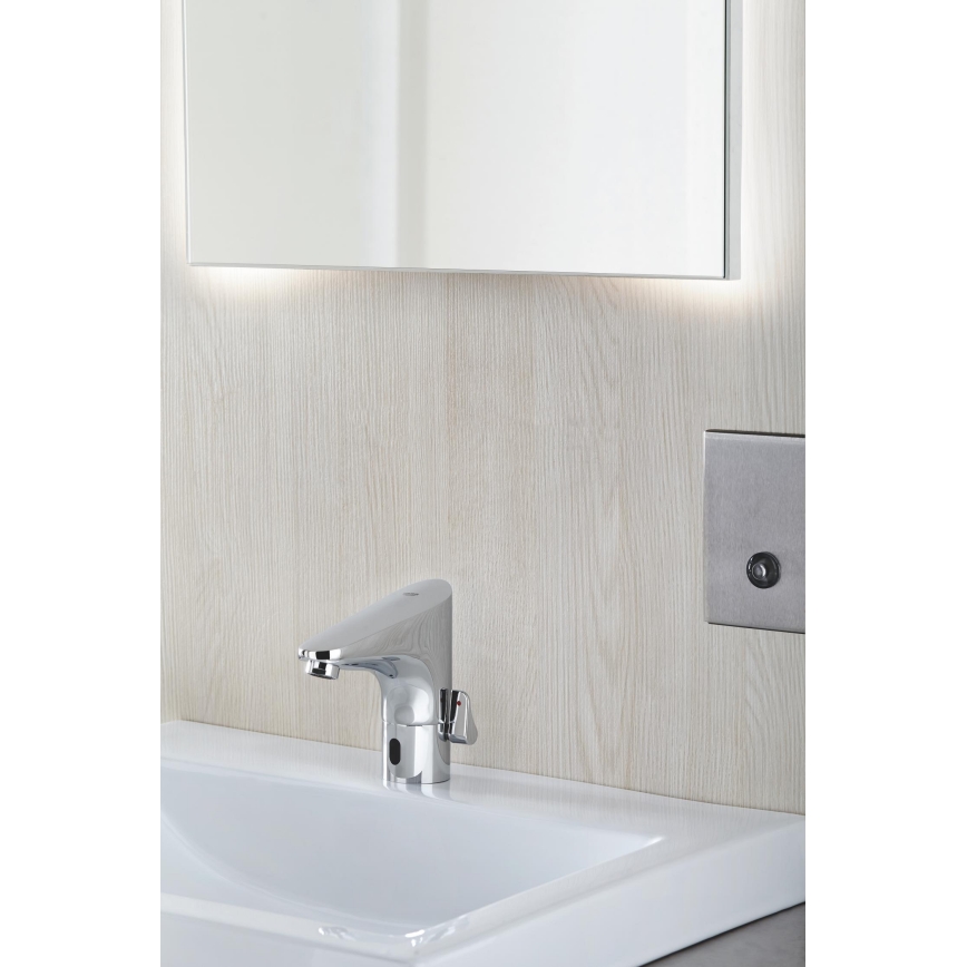 GROHE 36207001 - Електронен смесител за умивалник EUROPLUS E DN 15 лъскав хром