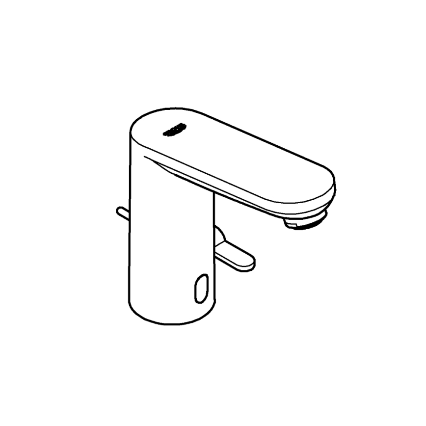 GROHE 36331001 - Смесител за мивка EUROECO 1 14” лъскав хром
