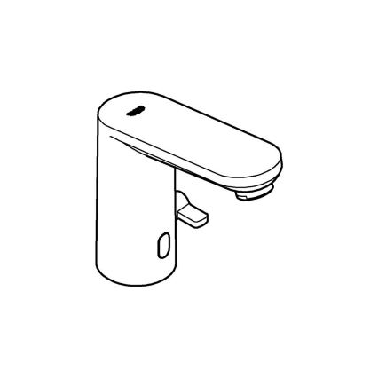 GROHE 36366002 - Електронен смесител за умивалник GET E лъскав хром