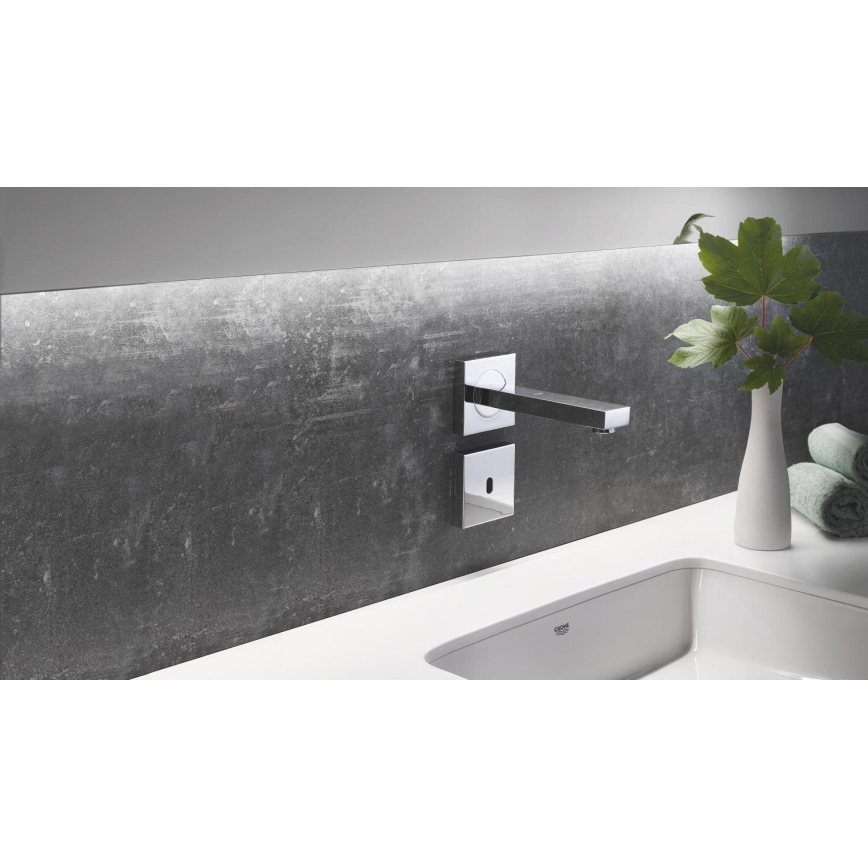 GROHE 36442000 - инфрачервен електронен смесител EUROCUBE E лъскав хром