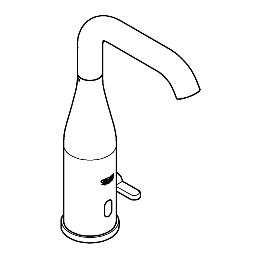 GROHE 36445000 - Инфрачервен електронен смесител за мивка ESSENCE E в лъскав хром