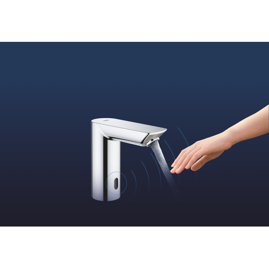 GROHE 36451000 - Електронен смесител за умивалник BAU COSMOPOLITAN E полирано хромово покритие