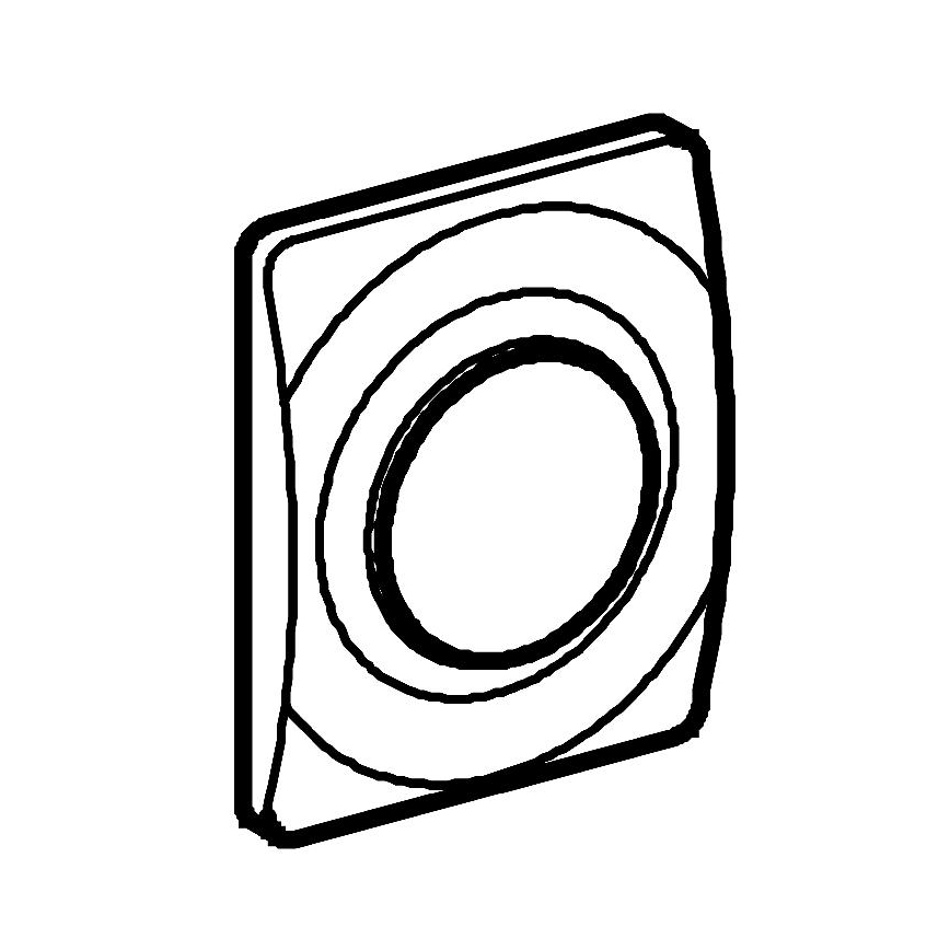 GROHE 37018SH0 - Бутон за управление SURF 116 × 144 mm бял