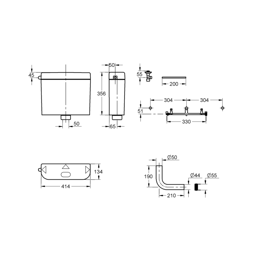 GROHE 37791SH0 - Казанче за смиване PS бяло