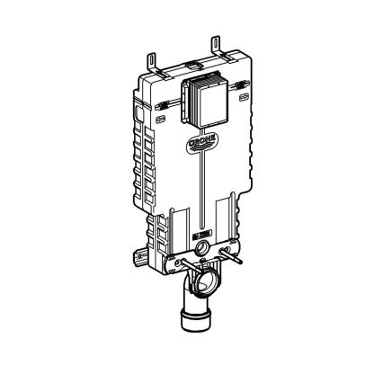 GROHE 38643001 - Монтажен модул за вградена тоалетна UNISET 830 × 480 × 130 мм бял