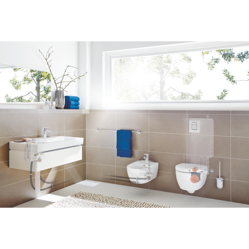GROHE 38643001 - Монтажен модул за вградена тоалетна UNISET 830 × 480 × 130 мм бял