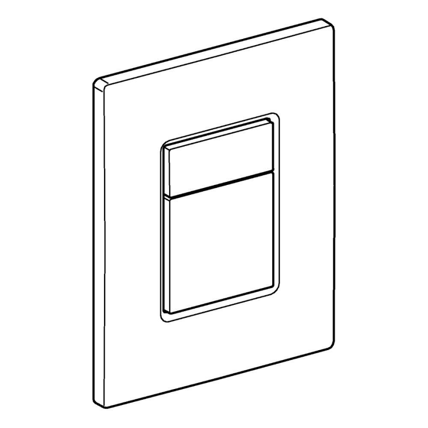 GROHE 38732AL0 - Панел за управление SKATE COSMOPOLITAN 156 × 197 mm, графит