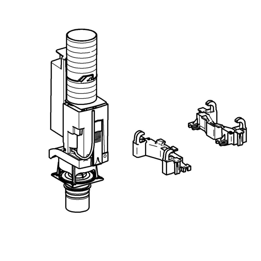 GROHE 38736000 - Комплект за преоборудване за двустепенно промиване GD 2