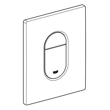 GROHE 38844SH0 - Бутон за управление ARENA COSMOPOLITAN 156 × 197 mm бял