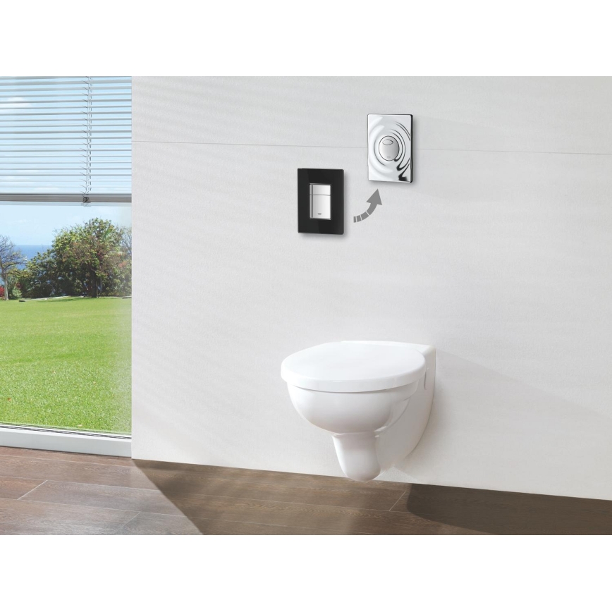 GROHE 38861000 - Панел за управление SURF 156 × 197 mm полирано хромово покритие