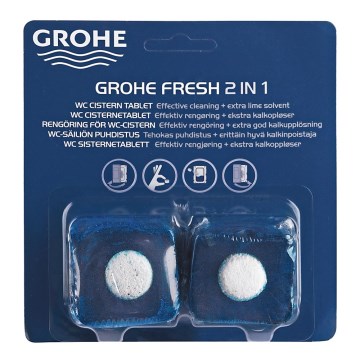 GROHE 38882000 - WC таблетки FRESH гелова пяна/бяла