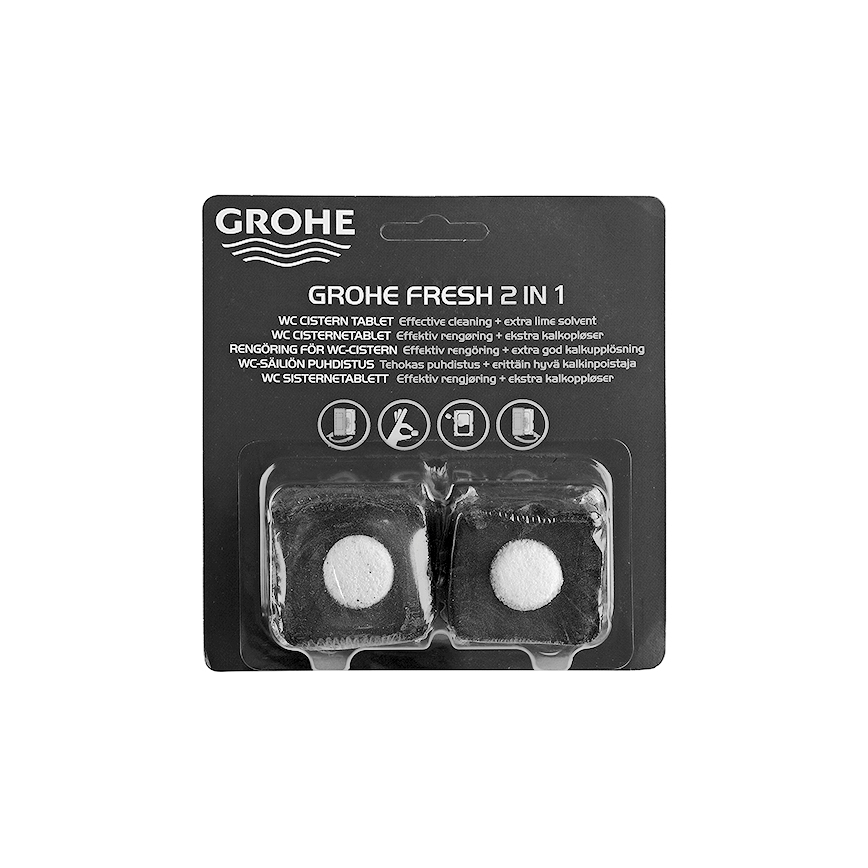 GROHE 38882000 - WC таблетки FRESH гелова пяна/бяла