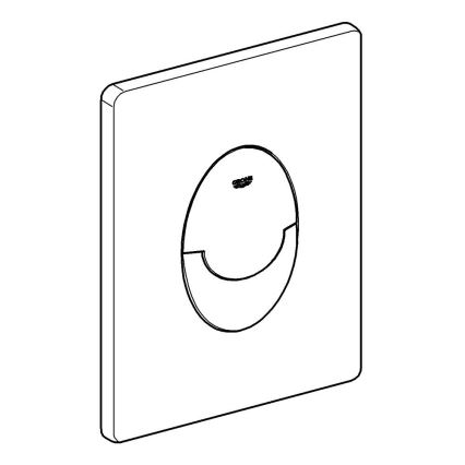 GROHE 38964KF0 - Копче за промиване START 156 × 197 мм фантомно черно