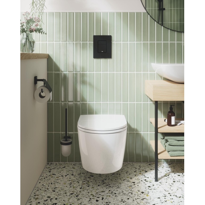 GROHE 389662430 - Панел за смиване EVEN 156 × 197 mm черен