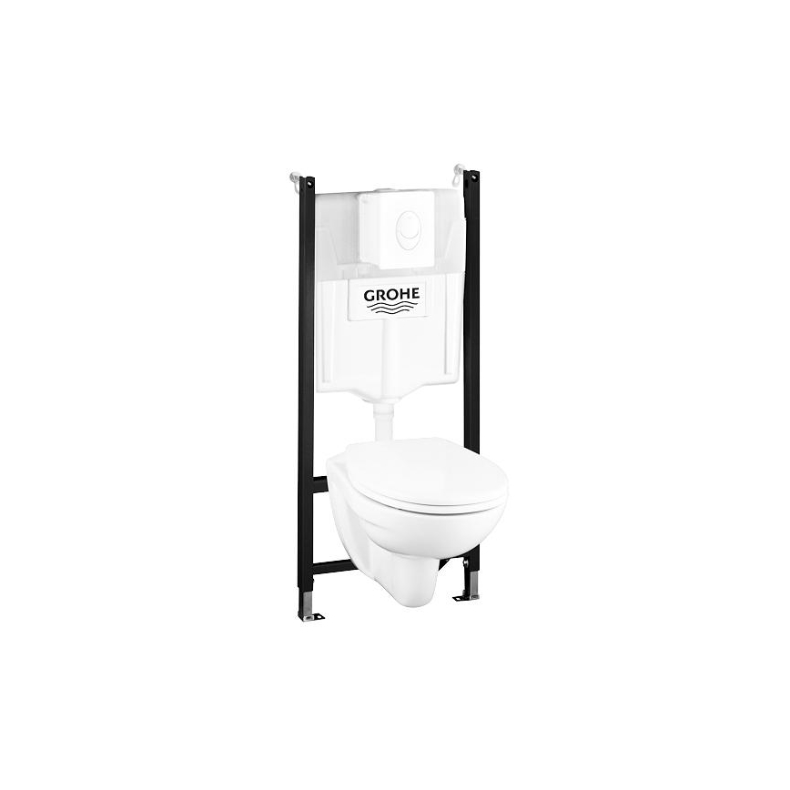GROHE 39116000 - Комплект 4 в 1 SOLIDO COMPACT 1,13 m дуро-бял