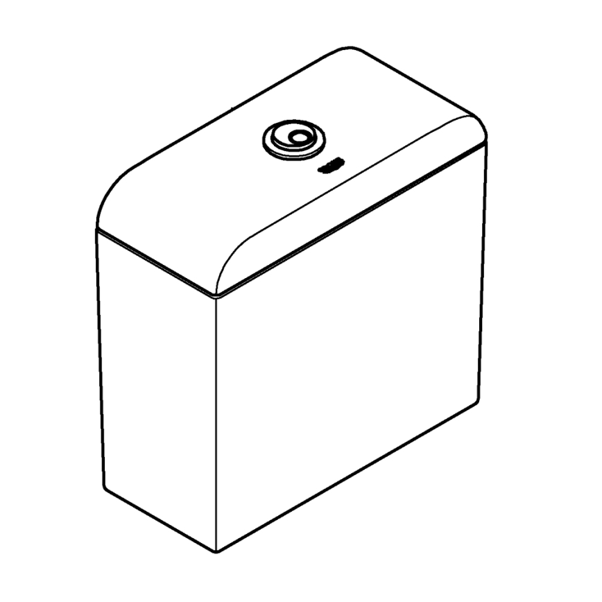 GROHE 39332000 - Тоалетен казан EURO CERAMIC 385 × 170 × 370 mm керамика/бял