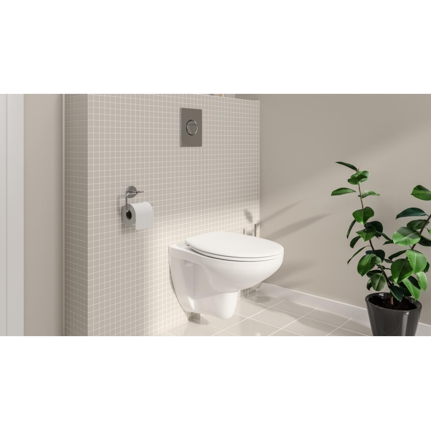 GROHE 39351000 - Подвесна тоалетна чиния BAU CERAMIC 53,1 × 36,8 × 36,3 cm керамика/бяла