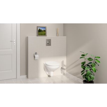 GROHE 39351000 - Подвесна тоалетна чиния BAU CERAMIC 53,1 × 36,8 × 36,3 cm керамика/бяла