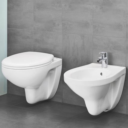 GROHE 39351000 - Подвесна тоалетна чиния BAU CERAMIC 53,1 × 36,8 × 36,3 cm керамика/бяла