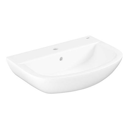 GROHE 39421000 - Стенен умивалник BAU CERAMIC 609 × 442 mm керамика/бял