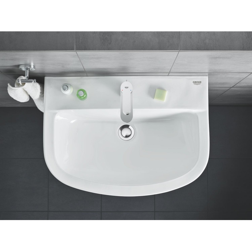 GROHE 39421000 - Стенен умивалник BAU CERAMIC 609 × 442 mm керамика/бял