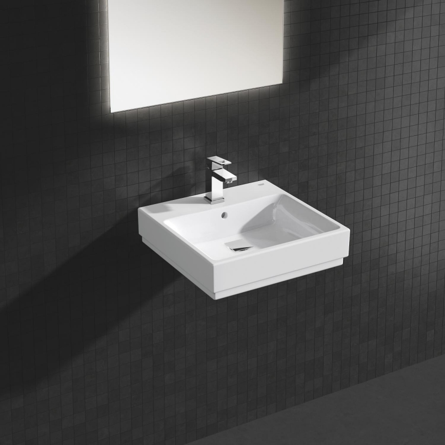 GROHE 3947400H - Умивалник CUBE CERAMIC 500 × 490 мм керамика/бяла