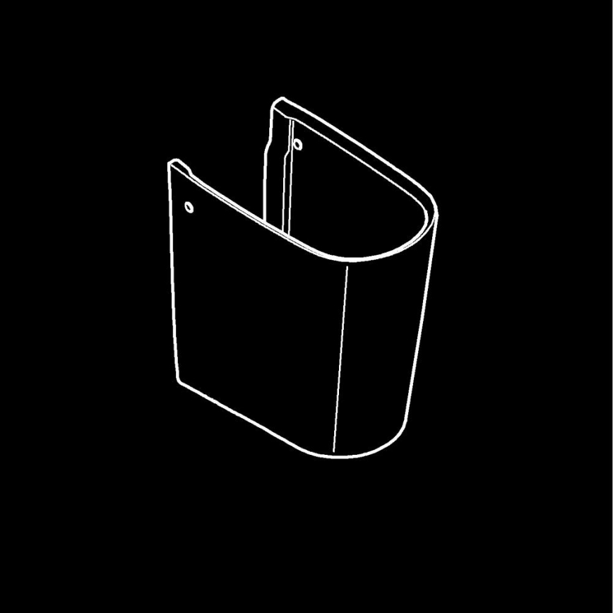 GROHE 39570000 - Полуколона ESSENCE 320 × 319 mm керамика/бяла