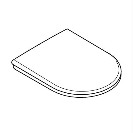 GROHE 39577001 - Тоалетна седалка ESSENCE, бяла Duroplast