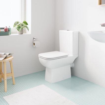 GROHE 39814000 - WC комби комплект START EDGE 825 × 557 × 384 mm керамика/дуро-бяло