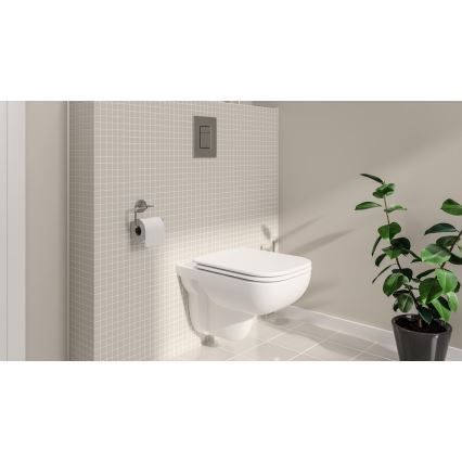 GROHE 39815000 - Конзолно WC START EDGE 53,8 x 36,5 см, цвят DuroWhite