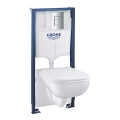 GROHE 39817000 - Комплект за WC SOLIDO 1,13 m керамика/бял