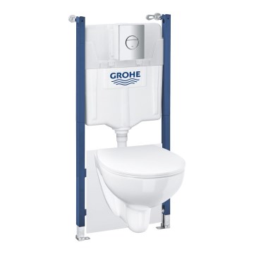 GROHE 39900000 - Комплект 6 в 1 SOLIDO 1,13 м керамика/бял