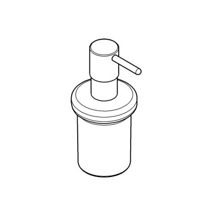 GROHE 40394001 - Дозатор за течен сапун ESSENTIALS 160 мл, блестящ хром