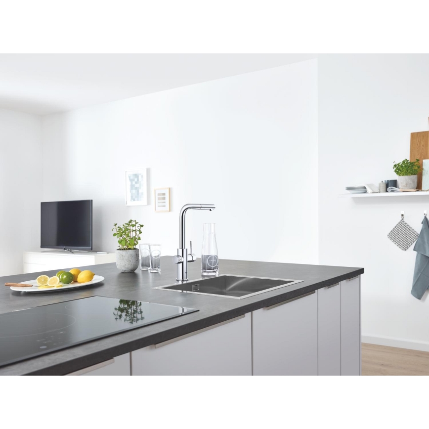 GROHE 40437000 - Комплект от 6 чаши BLUE, 250 мл, кристални/прозрачни