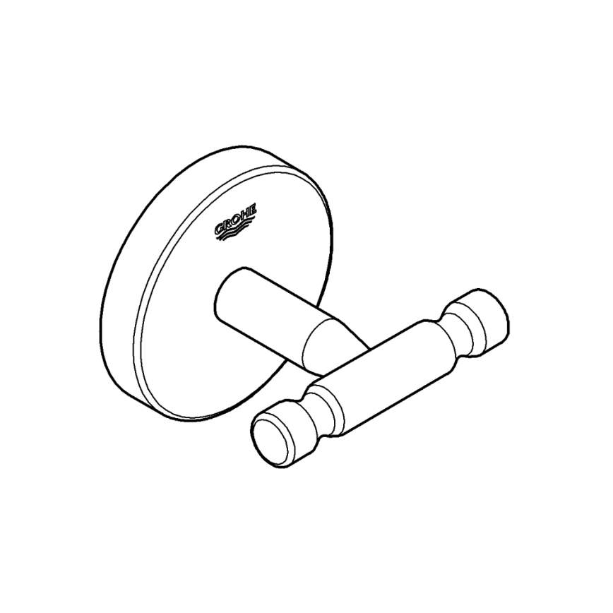 GROHE 40461001 - Закачалка за халат BAUCOSMOPOLITAN лъскав хром