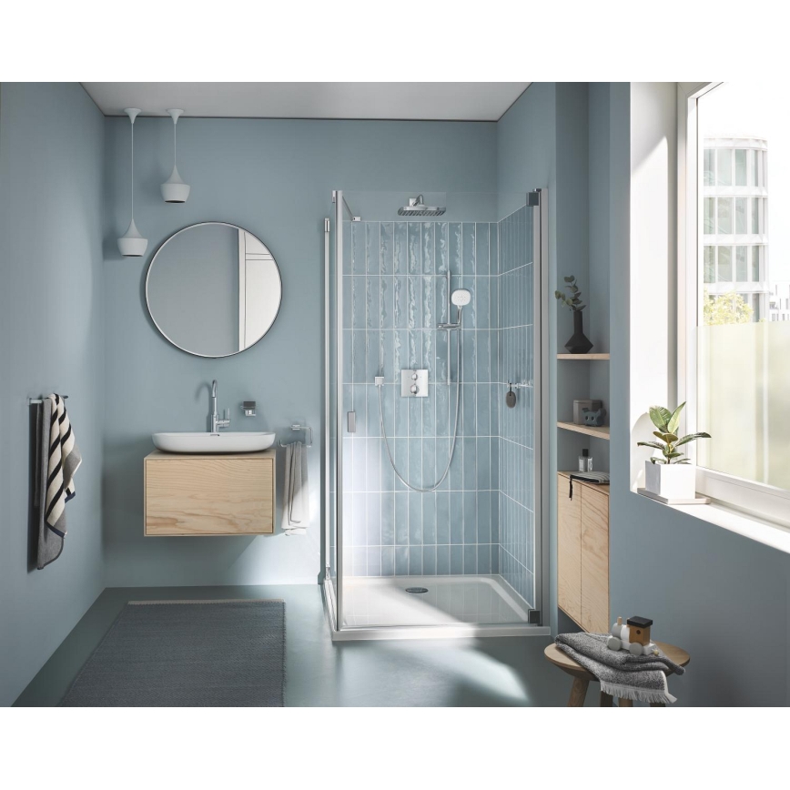 GROHE 40509001 - Поставка за хавлии ESSENTIALS CUBE 600 mm лъскав хром