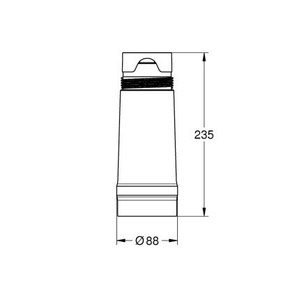 GROHE 40575002 - Филтър ULTRASAFE бял