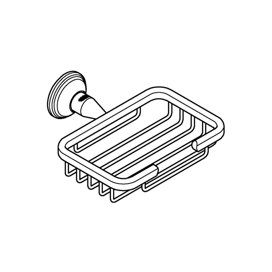 GROHE 40659001 - Ъглова полица ESSENTIALS AUTHENTIC лъскав хром