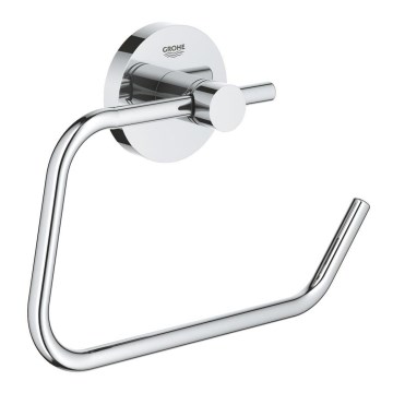 GROHE 40689001 - Държач за тоалетна хартия ESSENTIALS, полирано хромово покритие