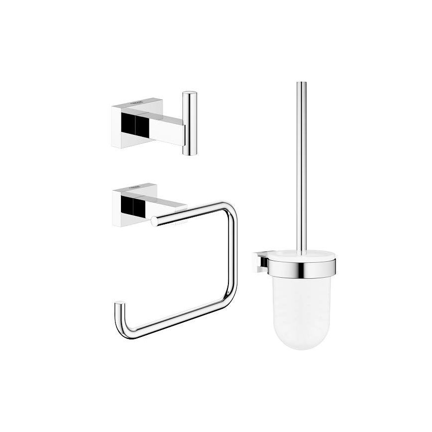 GROHE 40757001 - Комплект аксесоари ESSENTIALS CUBE лъскав хром