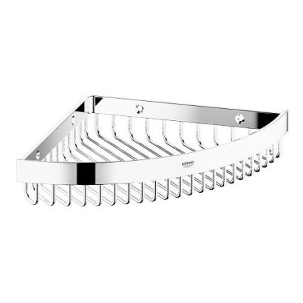 GROHE 40809000 - Телена поставка за сапун SELECTION CUBE 20 × 20 cm полирано хромово покритие