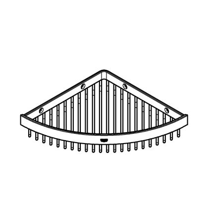 GROHE 40809000 - Телена поставка за сапун SELECTION CUBE 20 × 20 cm полирано хромово покритие