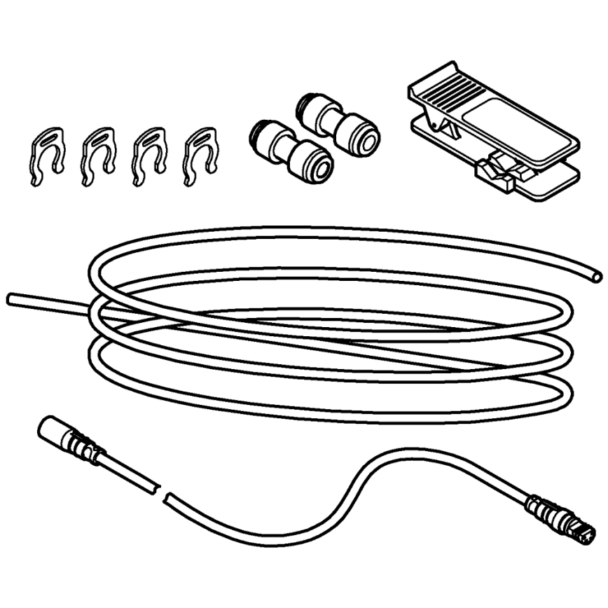 GROHE 40843000 - Удължителен комплект BLUE, хром гланц