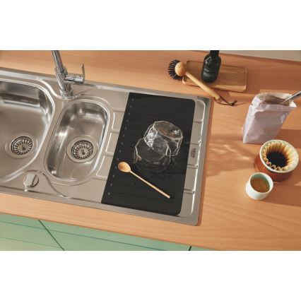 GROHE 40871K00 - Отцедителна плоча 450 x 400 мм керамика/черна