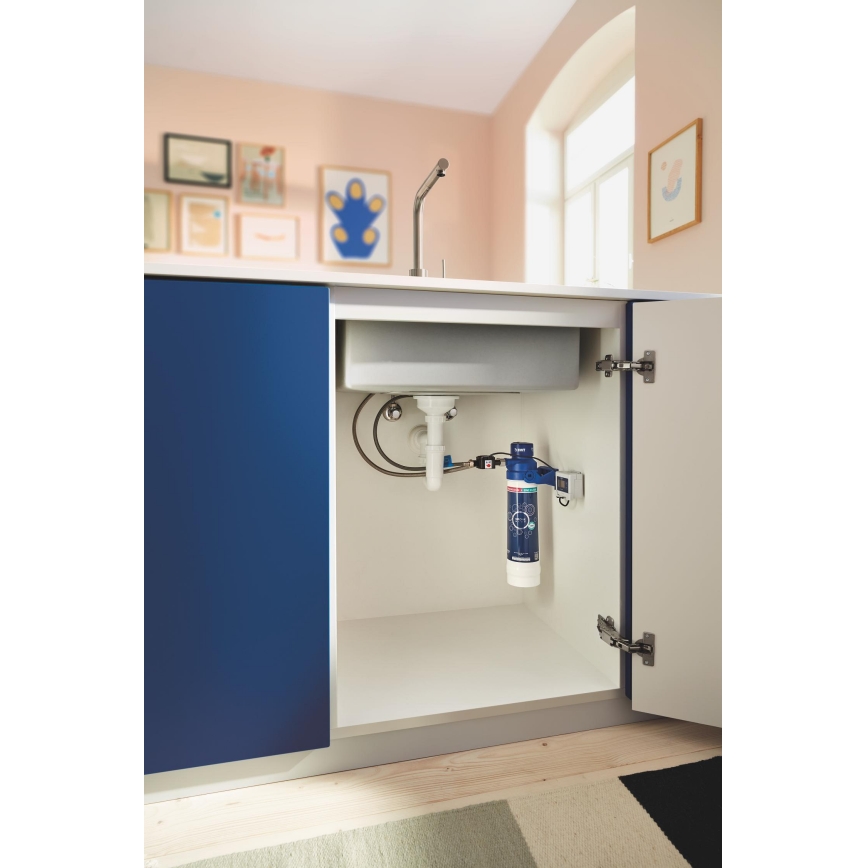 GROHE 40875000 - Стартов комплект за филтър BLUE, лъскав хром